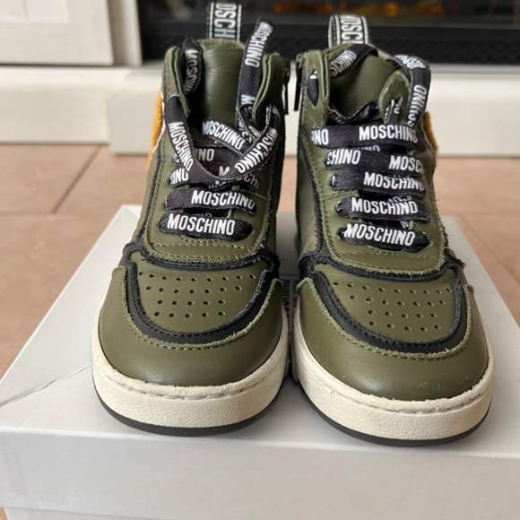 Moschino High top Teddy Sport Sneaker size IT 31 / US 13 - Picture 3 of 9